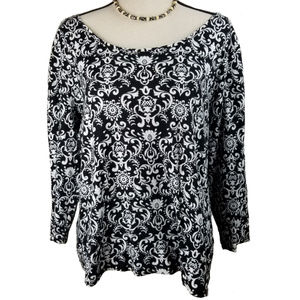 *CC* Women's Soft Pima Cotton Sz 1X 3/4 Sleeve